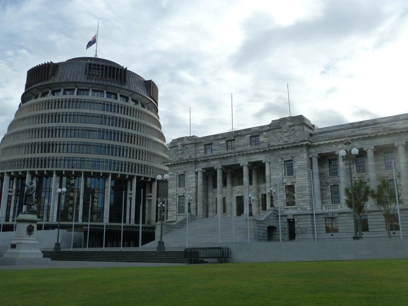 "Parliament Houses", Wellington